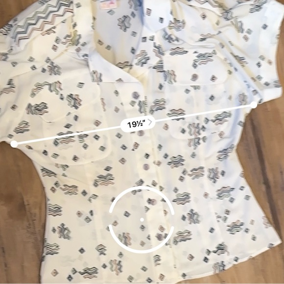 VTG 80s Retro Pastel Abstract Accordion Pleated Midi Maxi Skirt and Shirt Set - Picture 10 of 15